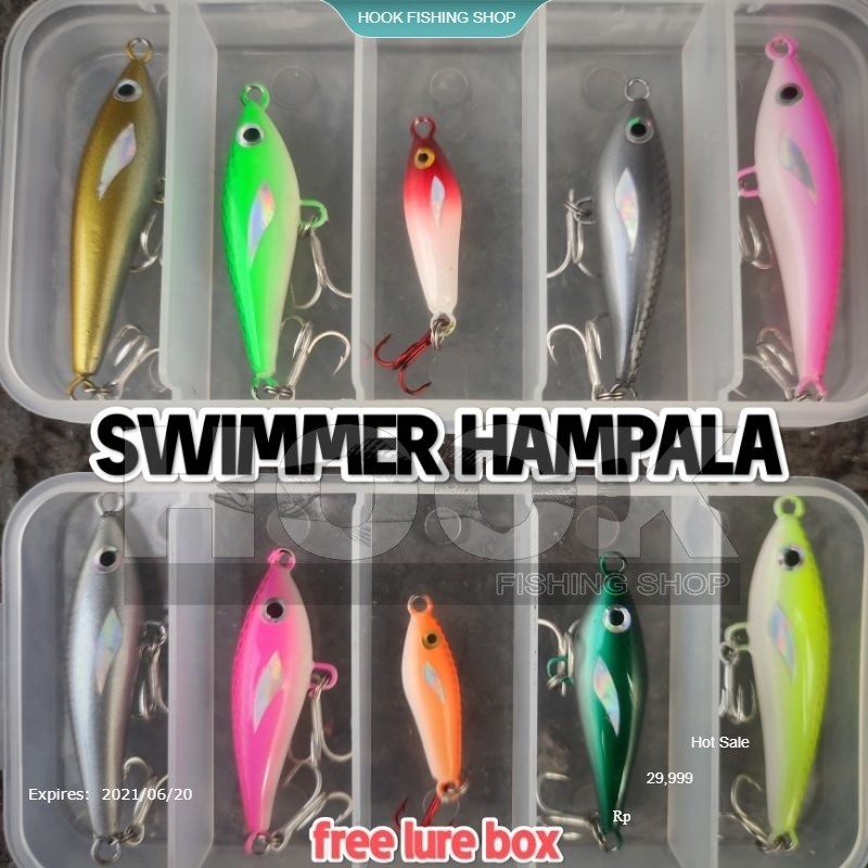 HFS paket FLUTTER / SWIMBAIT lure handmade