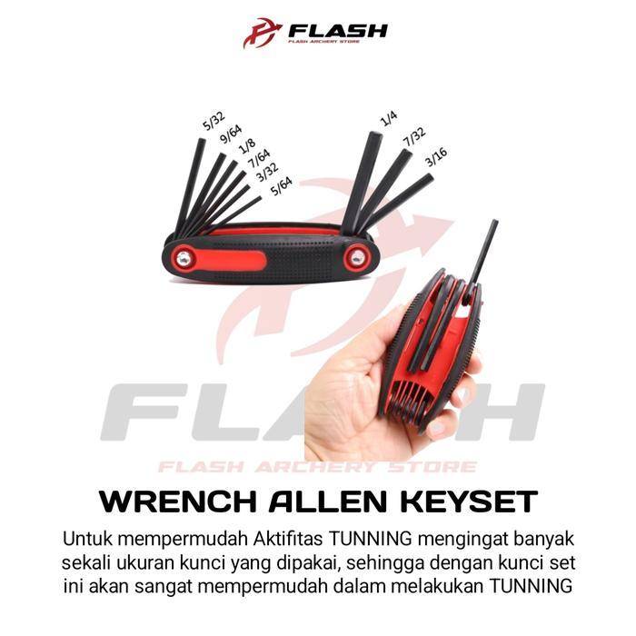 Allen Wrench L key Set | Kunci L khusus Panahan