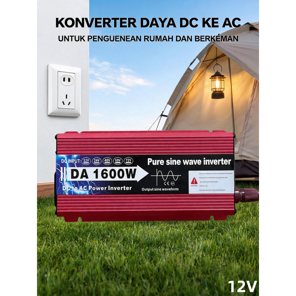 inverter dc 12V to ac 220 Inverter DC to AC 1600W