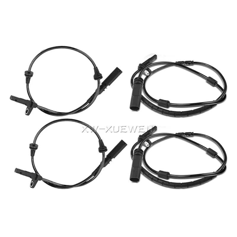 4pcs ABS Wheel Speed Sensor 34526775863 34526775864 For BMW F02 F04 730Li 740Li 750Li 760Li 4.4T N52