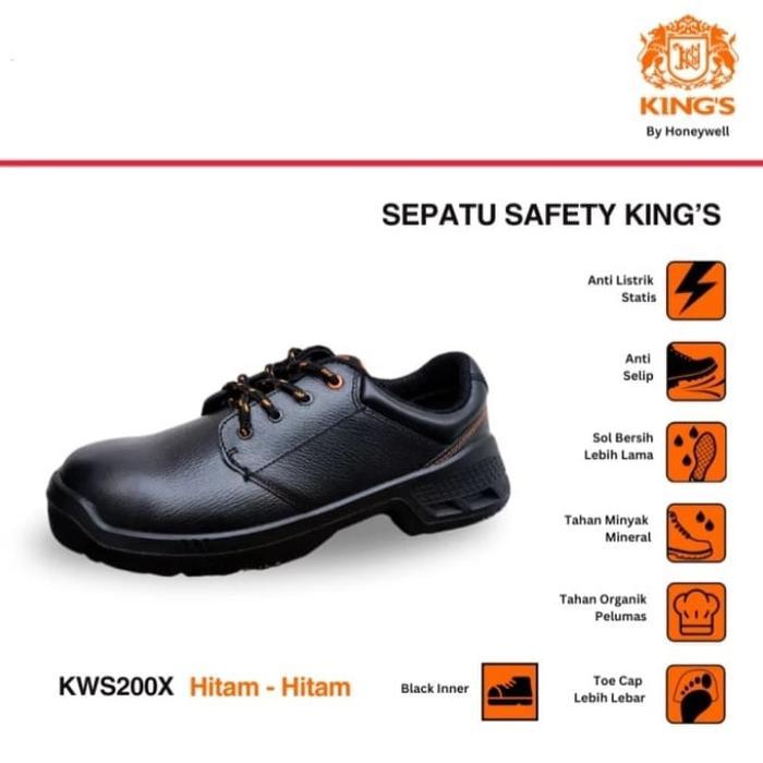 Sepatu KINGS KWS 200 X Safety Shoes By Honeywell - 8 - 42