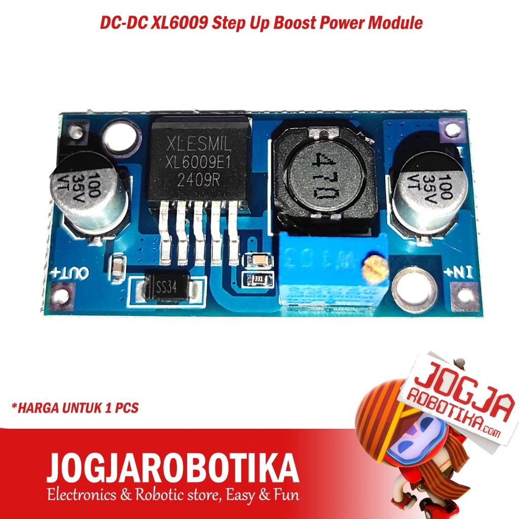 DC-DC XL6009 Step Up Boost Power Module