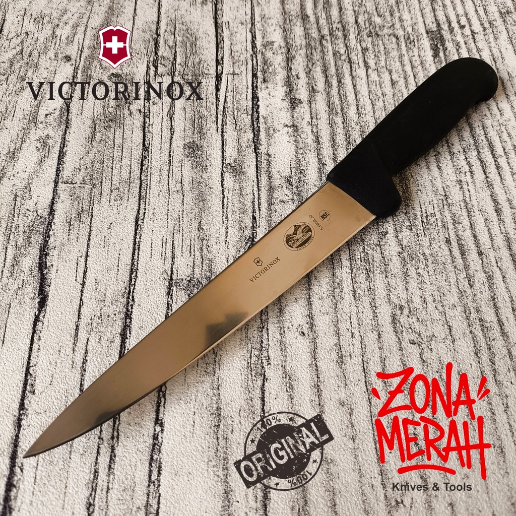 Pisau Sticking knife victorinox 20 cm original Swiss 5.5603.20