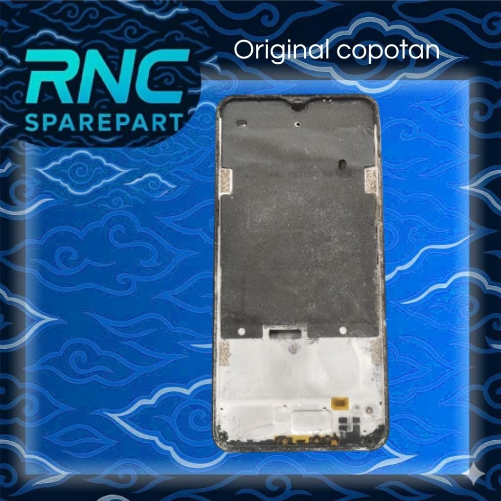Frame LCD Samsung A10S Second Copotan