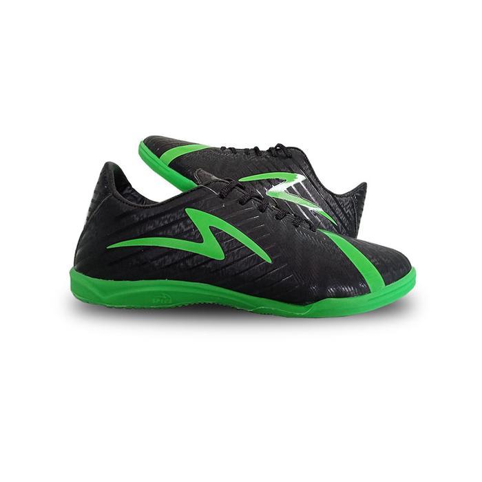 BIG SALE Sepatu Futsal Pria Hitam Specs Accelerator Original 100 Sport Running - Hijau Hitam, 39
