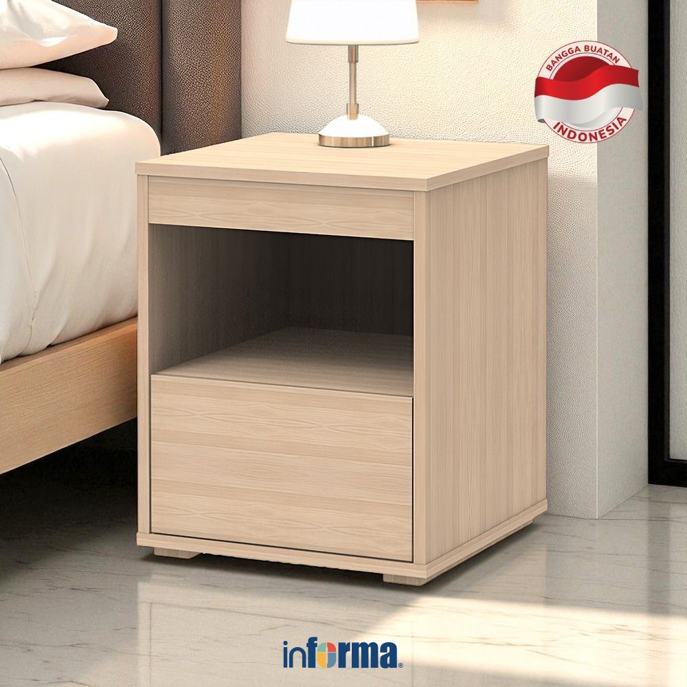 NEW Informa Rana Nakas Bedside Table Nightstand Meja Samping Ranjang Bedside Cabinet Side Table