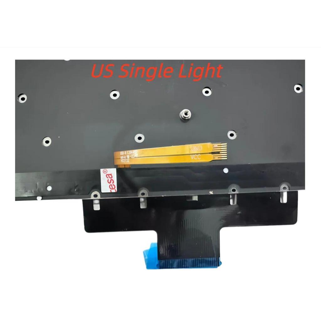 US Single Light Keyboard For ASUS ROG Zephyrus G15 GA503/GA503QC/GA503QE/GA503QM/GA503QR/GA503QS Sin