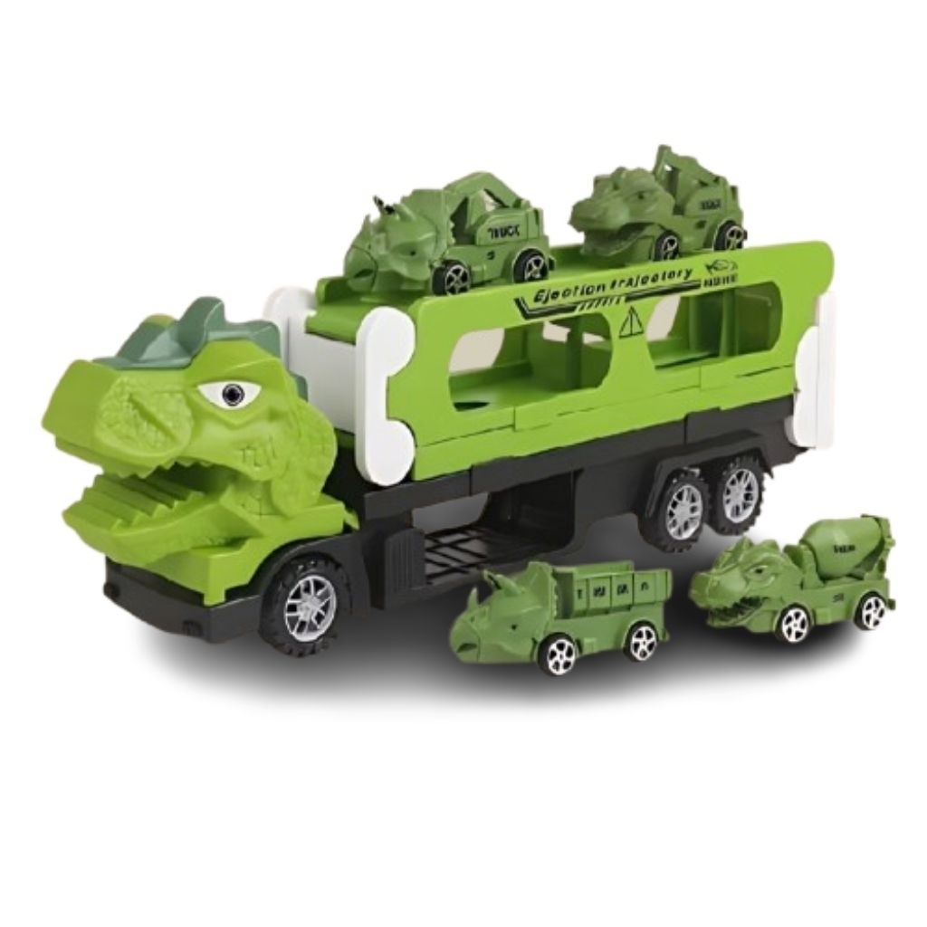 Dinosaur Truck Ejection Trajectory - Track Mobil Dinosaurus Luncuran Super Jauh