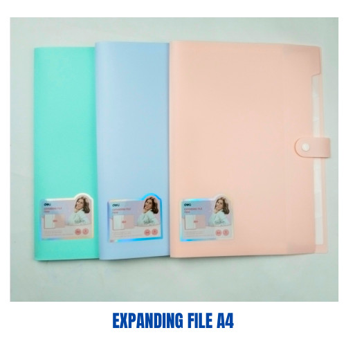 Map Dokumen Map Plastik Dokumen Map Kertas Deli Expanding File CF698