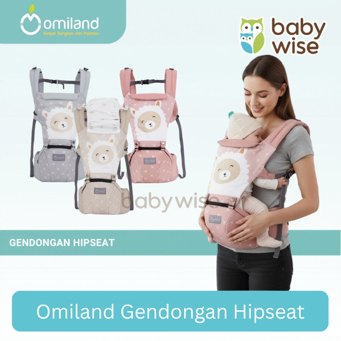 Omiland Gendongan Hipseat - Gendongan Bayi