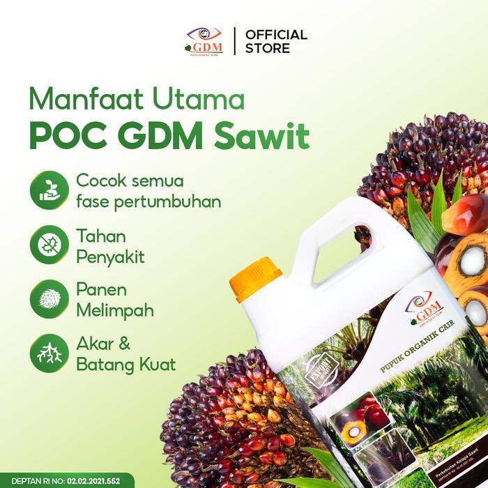 GDM Pupuk Kelapa Sawit 5L | Super Hemat untuk Perkebunan | TBS Maksimal & Efisiensi Biaya