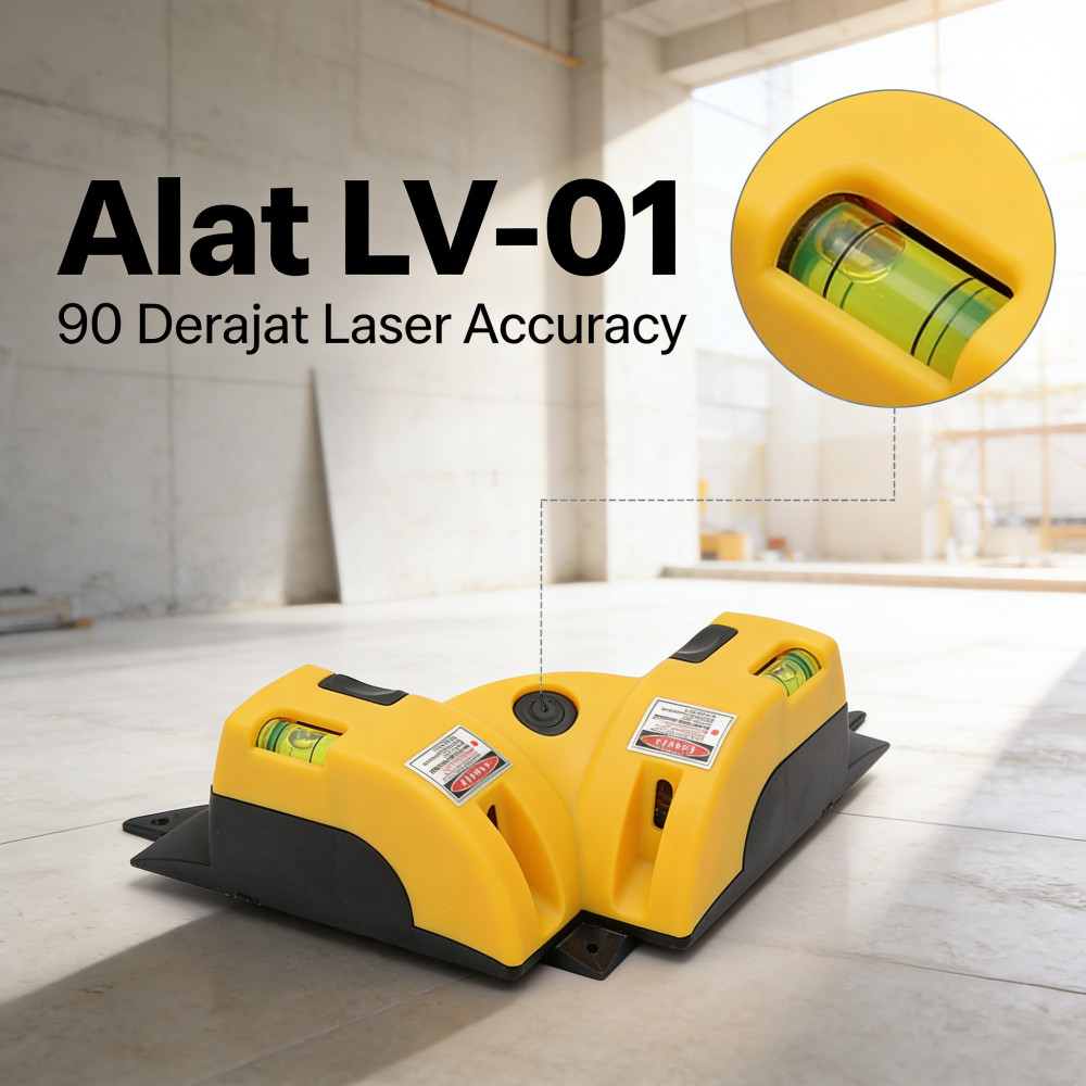 Siku Alat Siku Kelurusan Derajat Laser 90 Leveling