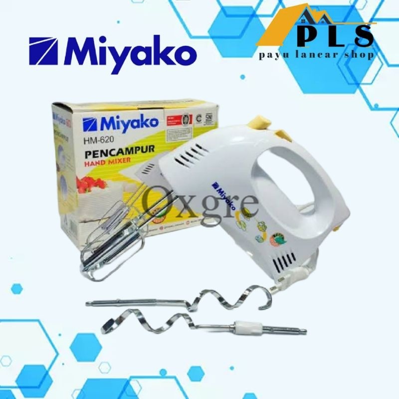 PromoMIYAKO Hand mixer HM 620, mixer miyako, pengocok adonan kue miyako