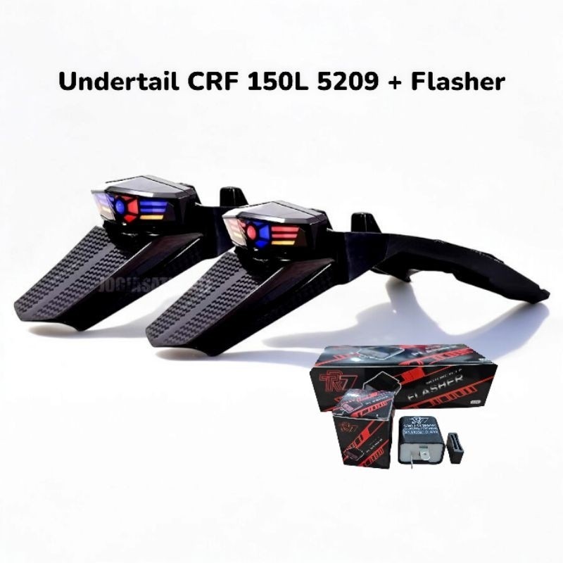 Spakbor CRF  Belakang crf 150l Undertail Stoplamp CRF 150L 5208 5029 LED + Flasher