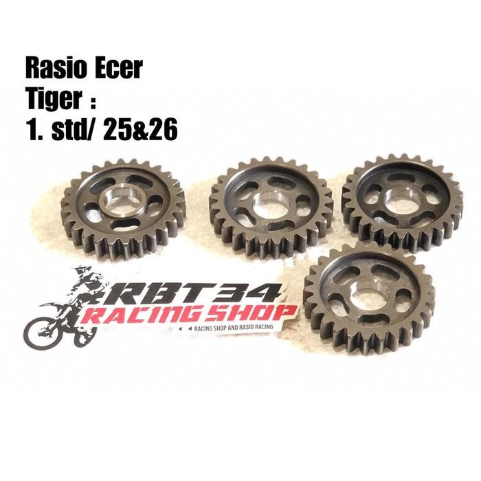 Ready rasio gigi 1 honda tiger 25/26