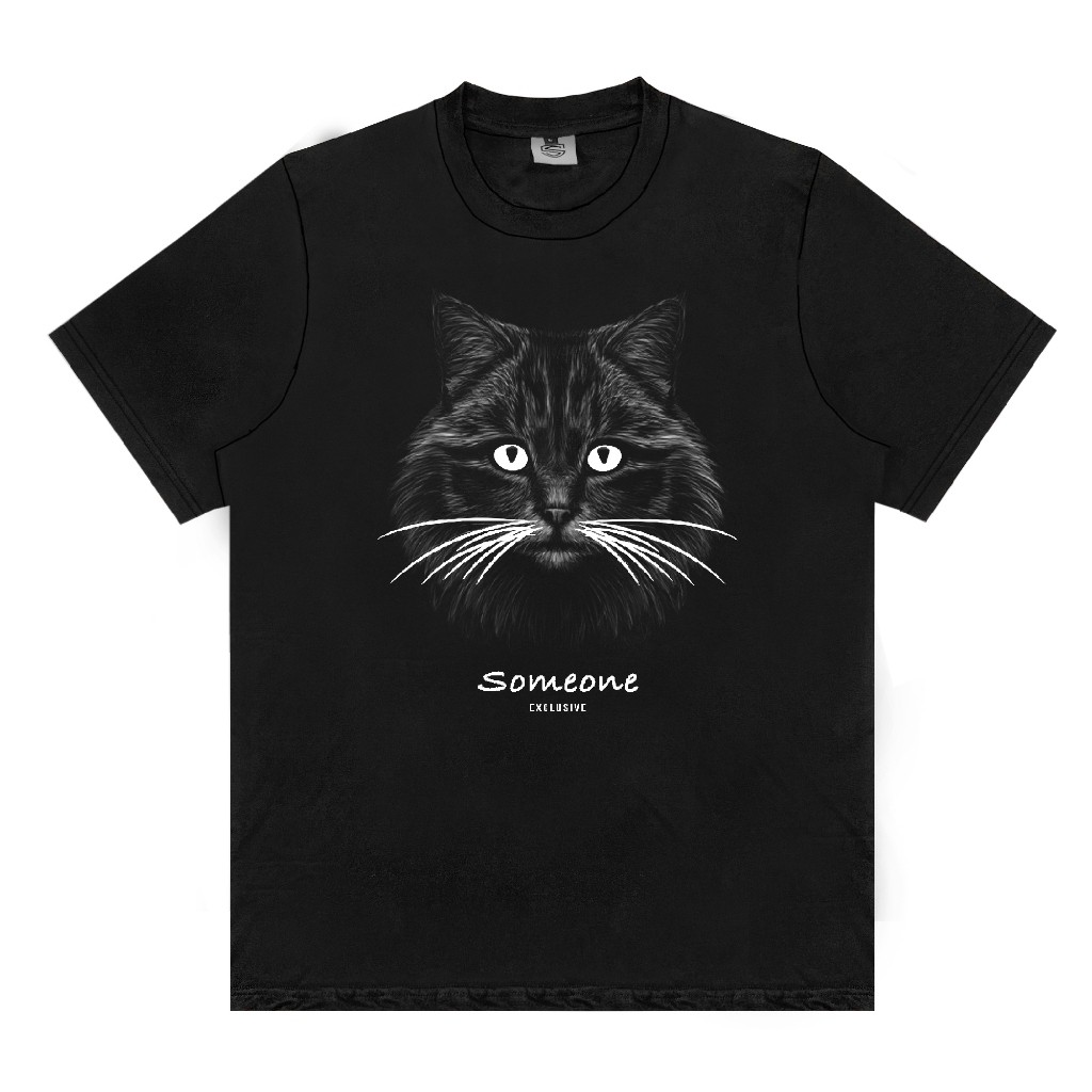 Someone Tshirt Black Mouser 408D