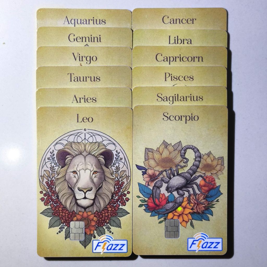 HALHIMAH Ready Flazz BCA Gen 2 Zodiak Original Free Plastik