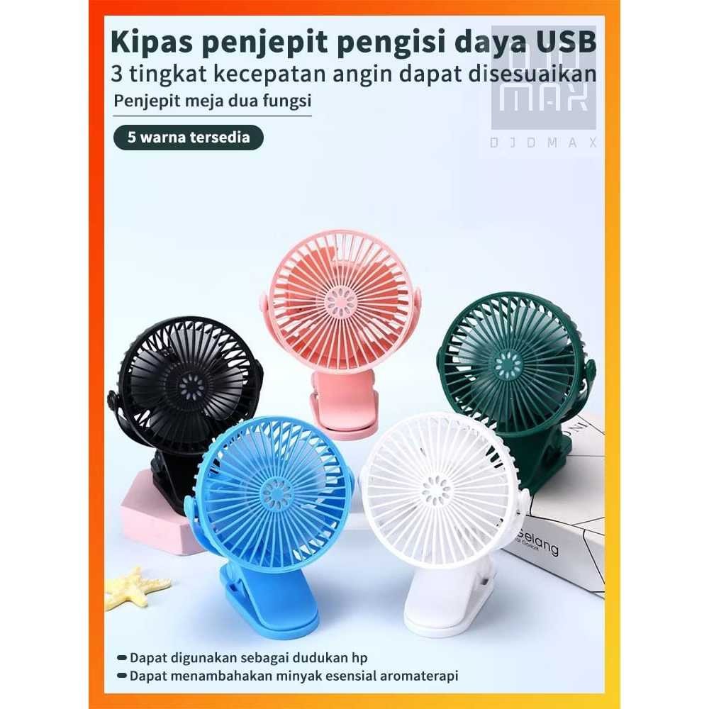 Kipas Angin Listrik Mini Usb Dapat Dijepitkan Dan Berdiri Untuk Mengisi Daya Kipas Kecil Meja Asrama