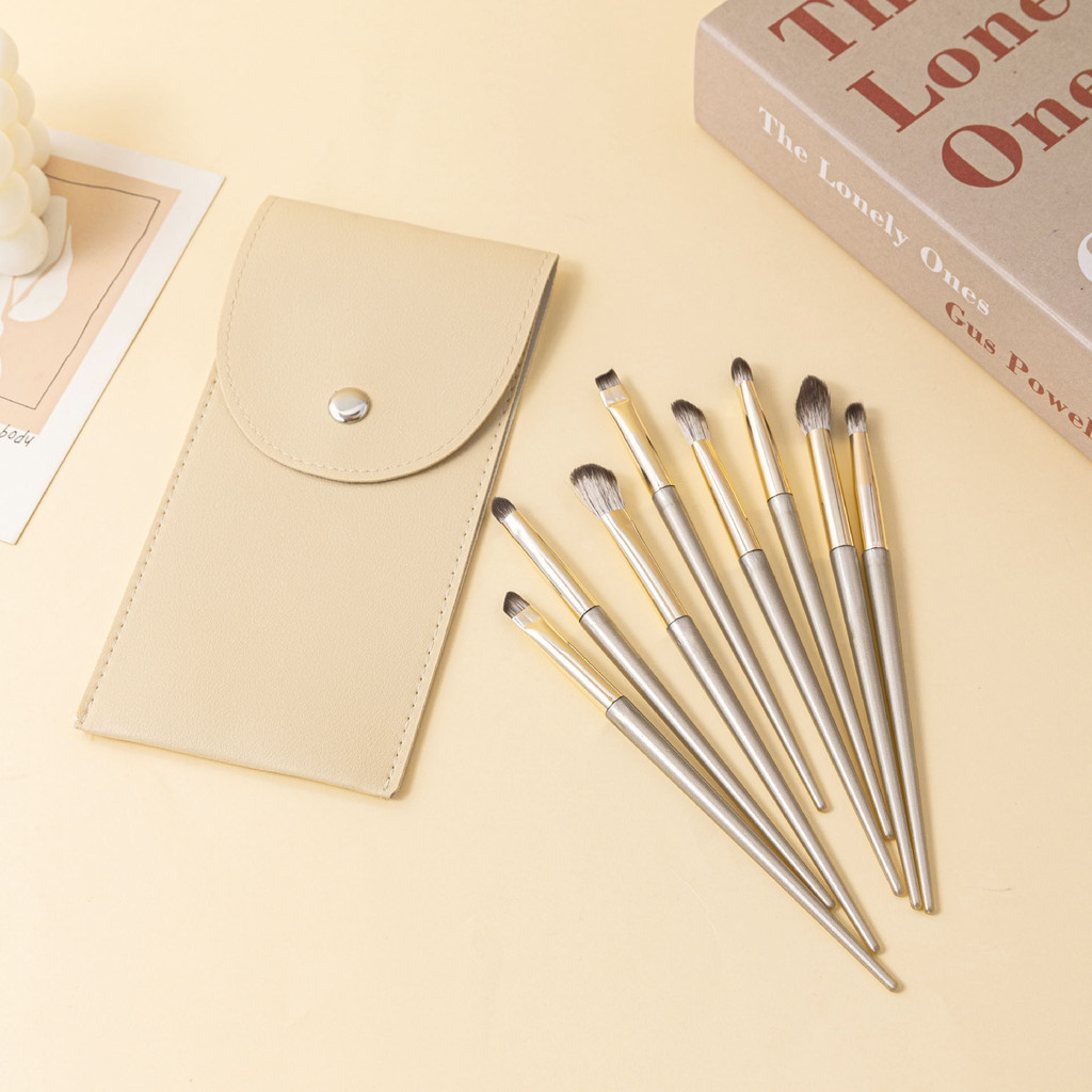 Brush Set Kuas Rias Lengkap Dengan Tas Organizer / Brush Foundation Concealer Blush on Eyeshadow Kua