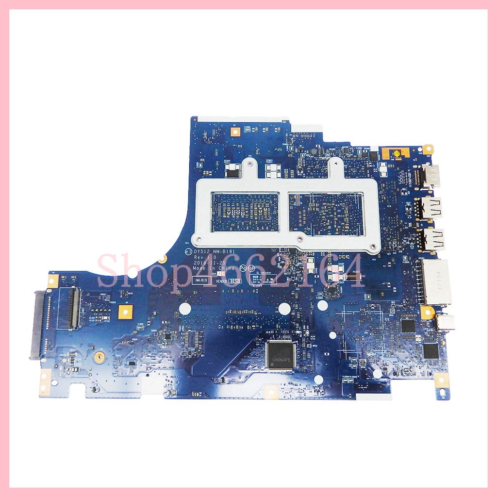 NM-B191 With i7-7700HQ CPU GTX1050 GTX1050Ti GPU Mainboard For Lenovo Legion Y520 Y520-15IKBN Laptop