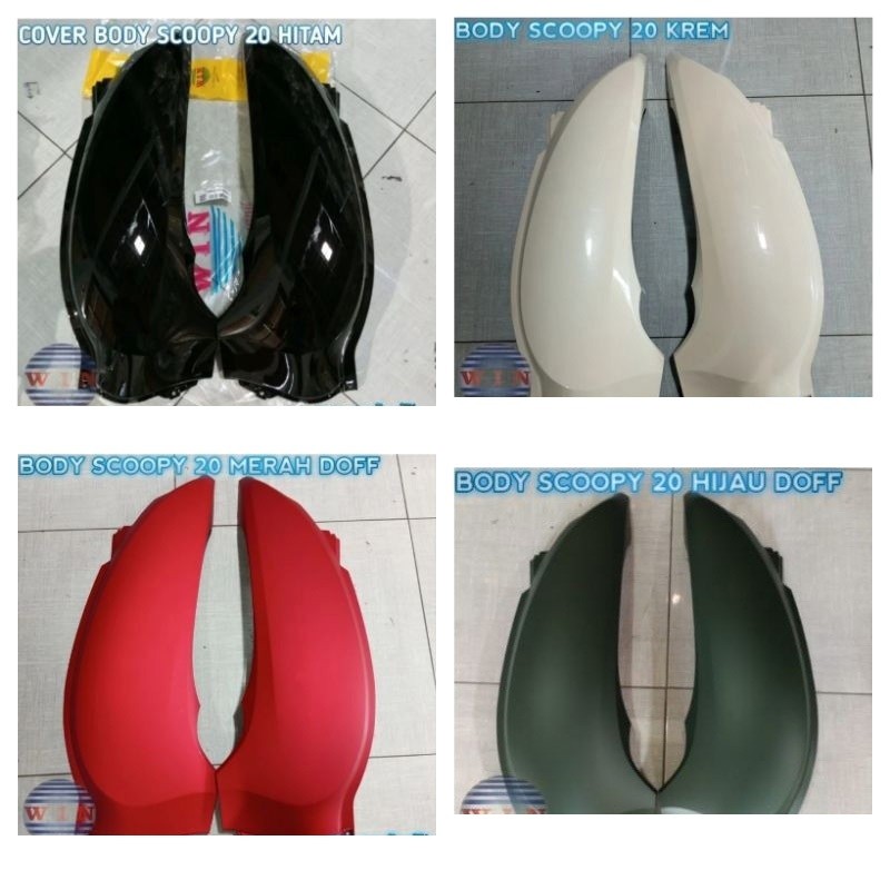 Cover body Scoopy 20 / Cover Body Besar / 2020 s/d 2023 / WIN