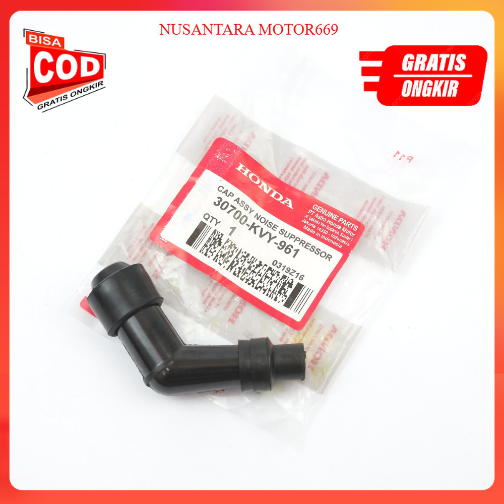 tutup kepala busi honda beat karbu KVY motor