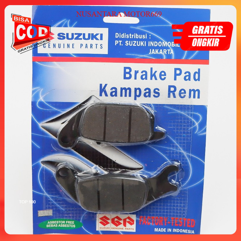 kampas rem cakram Depan Suzuki Spin 125 & Skydrive MOTOR