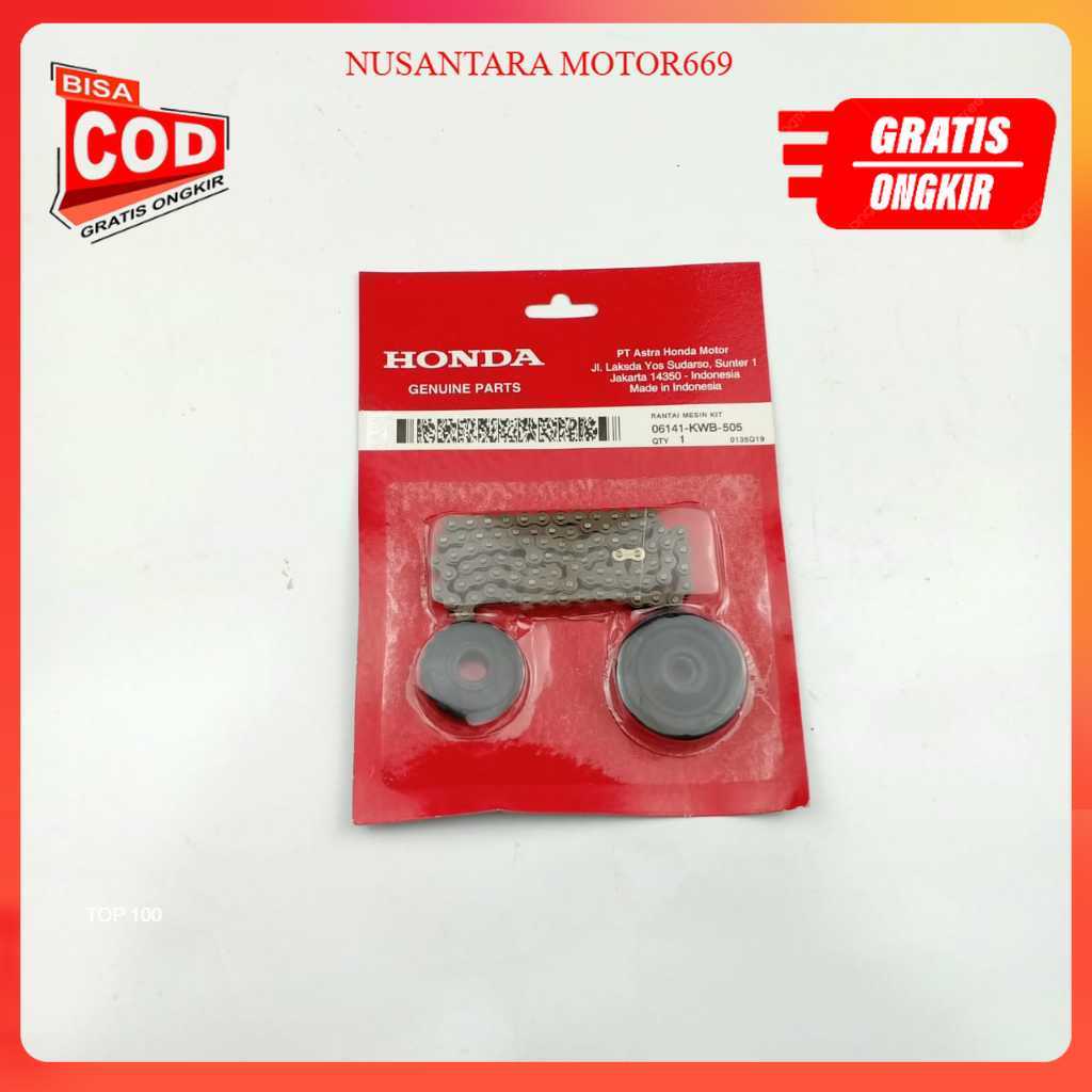 rantai  mesin Keteng 1 Set Blade - Revo 110 Karbu - Revo Fi New - KWB MOTOR