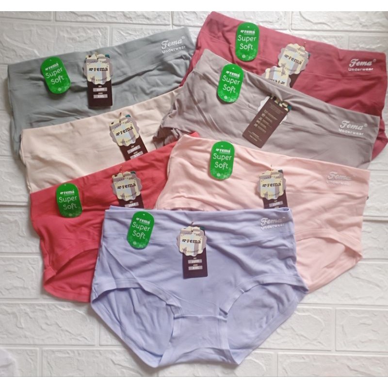 Fema CD Celana Dalam Wanita Super Soft Elastis
