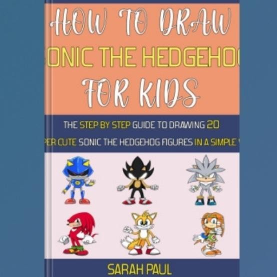 Buku How To Draw Sonic The Hedgehog Characters - Soft Cover