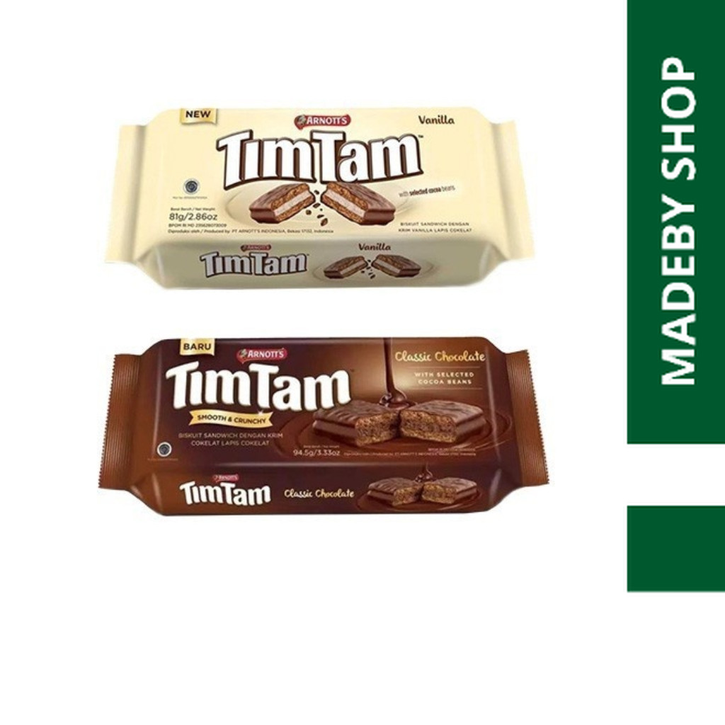 TIMTAM TIM TAM 81GR ALL VARIAN  SNACK makanan ringan jajanan cemilan camilan pedas asin gurih manis 