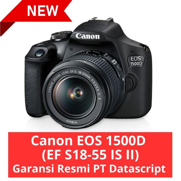 Kamera Canon EOS 1500D with lensa 18-55mm IS II