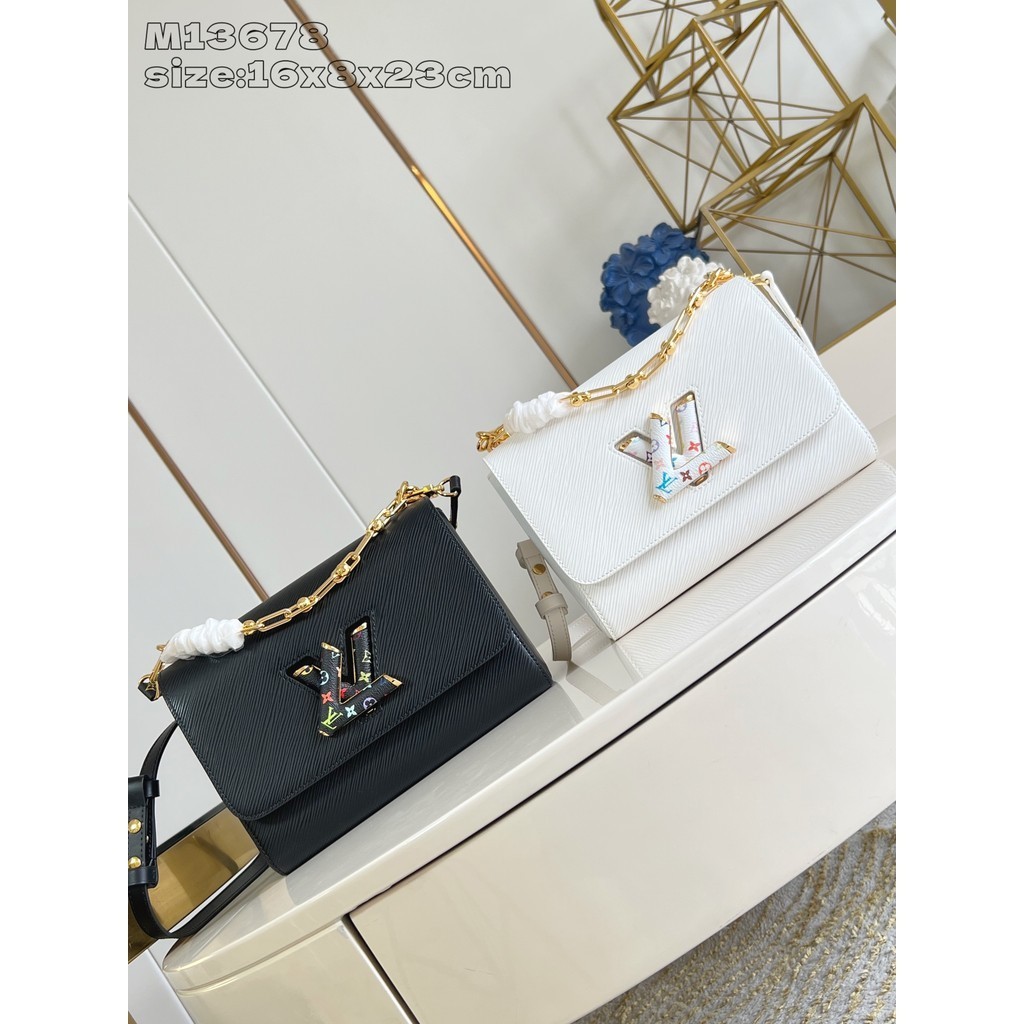 TOP LV WOMEN'S TWIST TOTE SHOULDER BAG CROSSBODY BAG