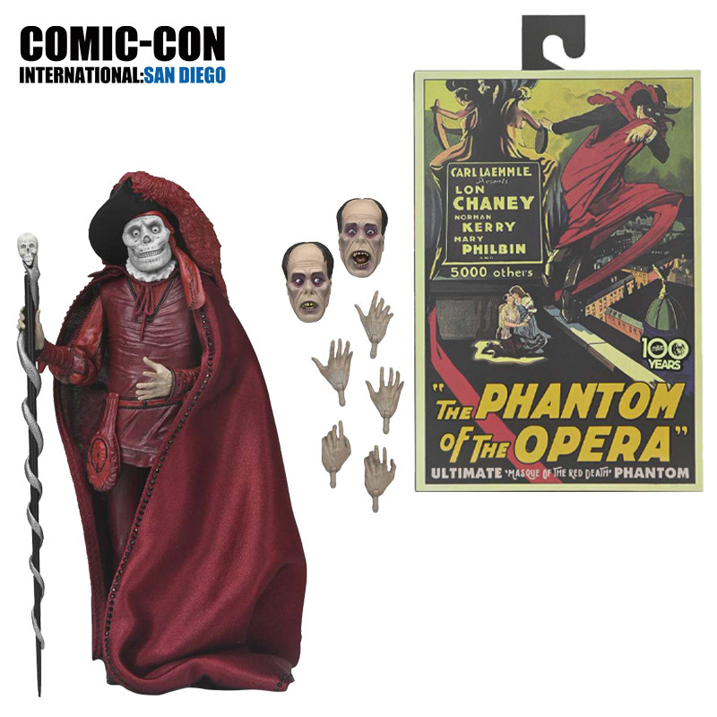 NECA The Phantom of the Opera (1925) - Phantom of the Opera “Masque of the Red Death” 7” Scale Actio