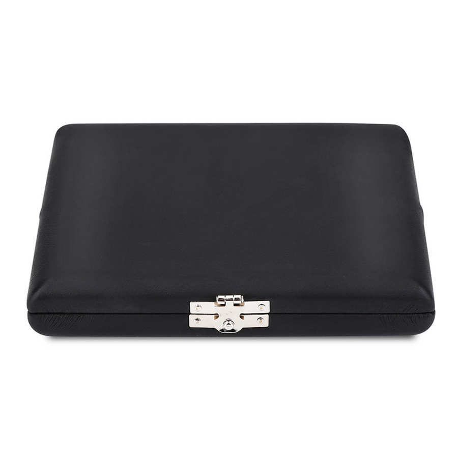 Oboe Reed Case Leather Oboe Reed Holder Storage Box Moistureproof Protector Case for 10/12/20 Oboe R