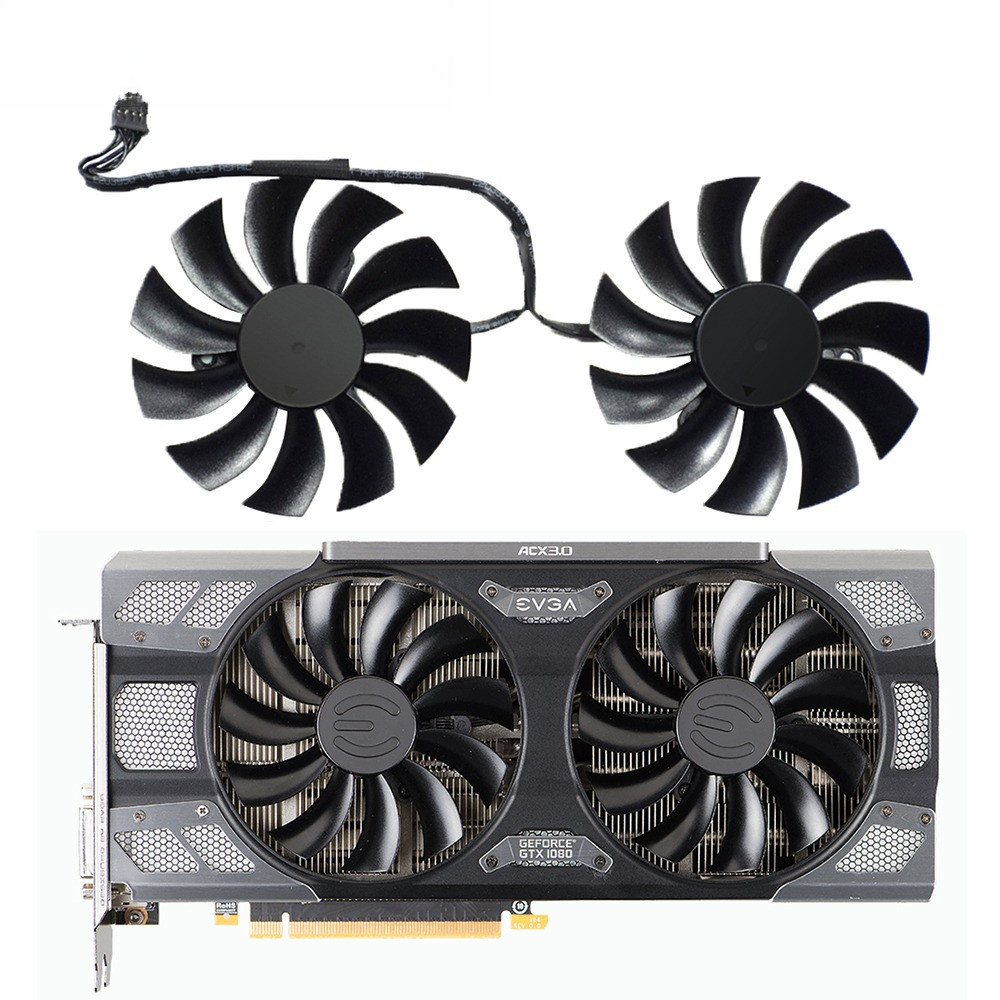 Video Card Fan For EVGA GeForce GTX 1060 1070 1080 88MM PLA09215B12H RTX1060 RTX1070 RTX1080 Graphic
