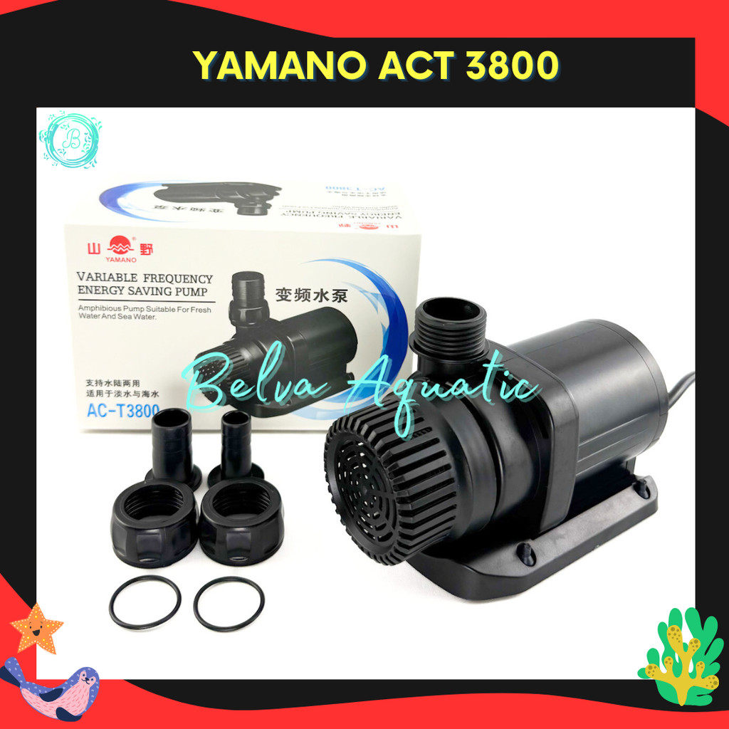 Yamano ACT 3800 Pompa Kolam Hemat Listrik Low Watt Pompa Mesin Kolam Low Watt