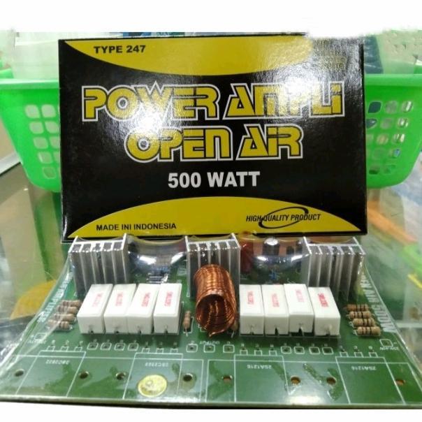 power ampli open air 500watt mono