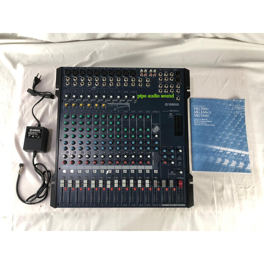 Mixer Yamaha MG 166 CX MG166CX Mixer 16 Channel