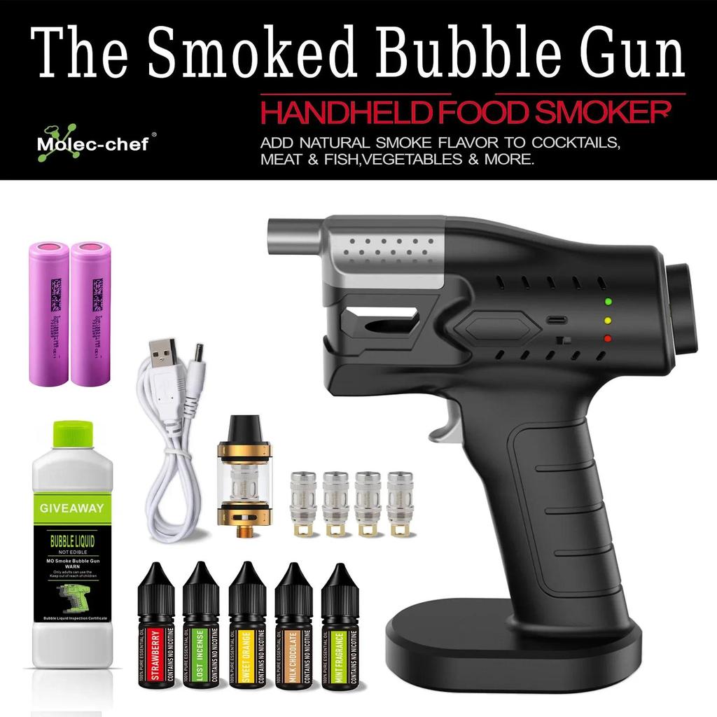 Upgrade Smoke Bubble  for Cocktail Flavour Blaster Candy Bar Decoration Accessories Bomb Shaker Adju