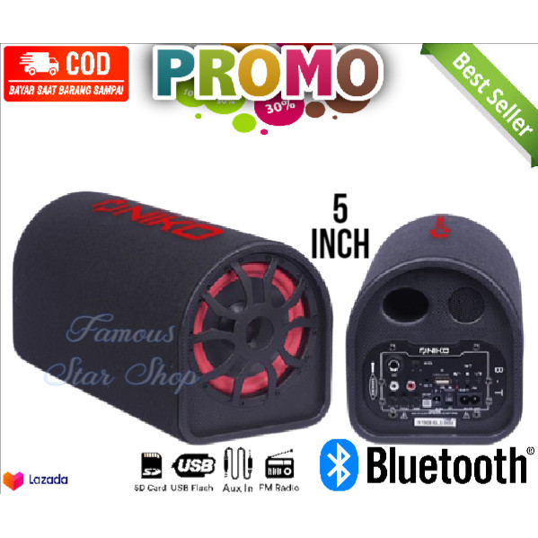 {CID} TERMURAH~GRATIS MIC Speaker Aktif NIKO NK-GL5 5 inch Bluetooth Radio / Speaker Bluetooth / Sal