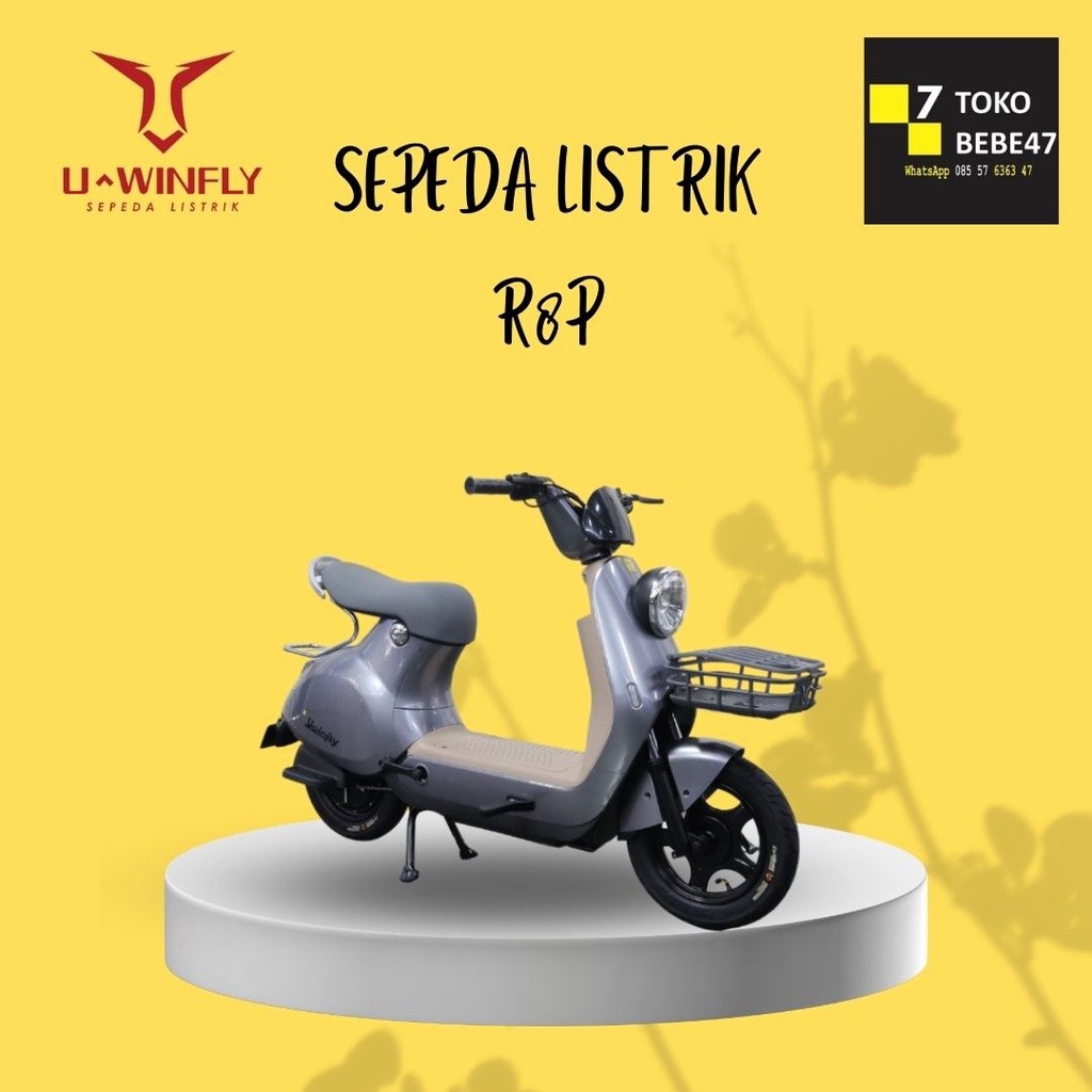 SEPEDA LISTRIK UWINFLY R8P REDFISH R8P NEW Garansi Resmi Uwinfly