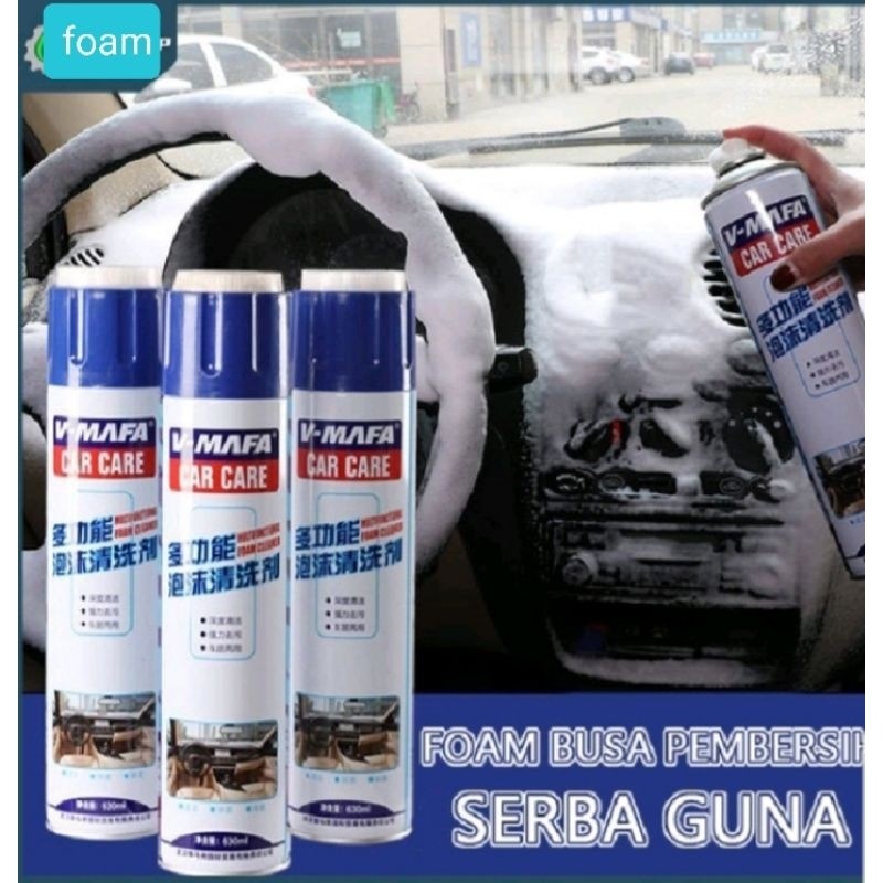 V MAFA CAR CARE Multifunctional Foam Cleaner Foam Cleaner Multifungsi Pembersih Interior Mobil Motor