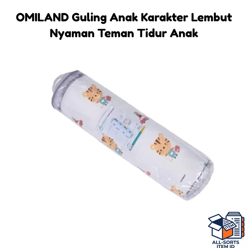 OMILAND Guling Anak Series OB35282 Bantal Peluk Anak Karakter Lembut Microfiber