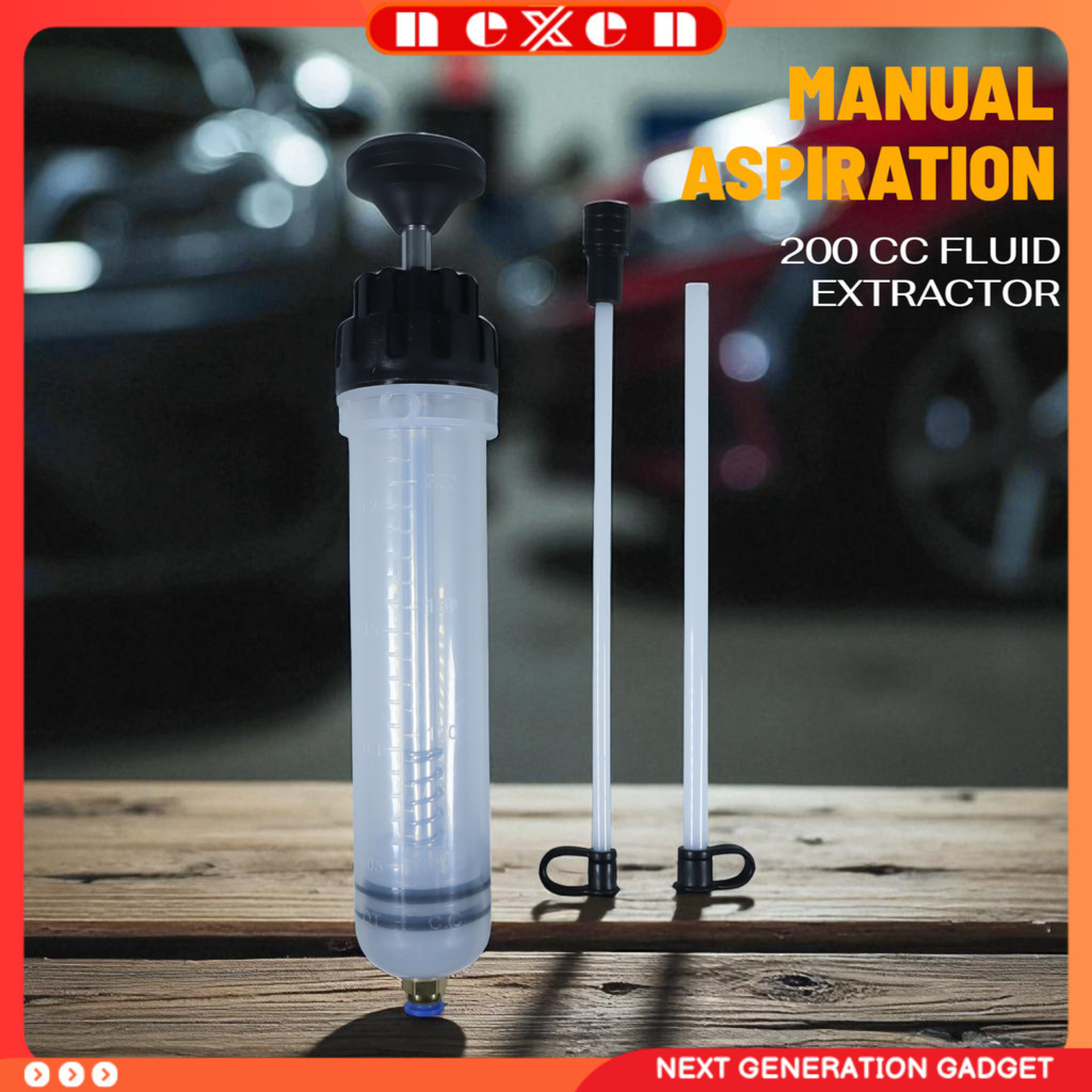 Pompa Tangan Transfer Oli Bensin Mobil Extractor 200ml - NC25