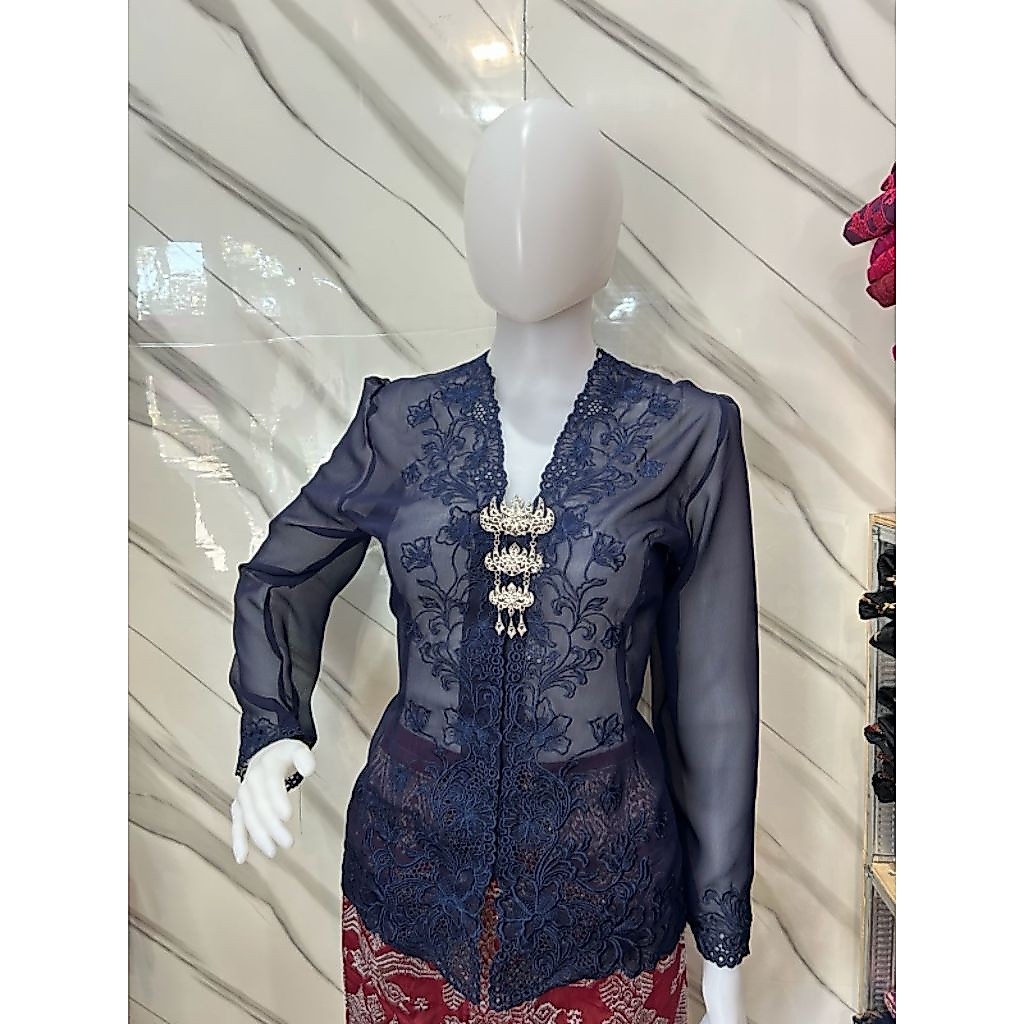 KEBAYA JADI BORDIR MOTIF BUNGA SEPATU || KEBAYA BALI || KEBAYA WISUDA || KEBAYA ADAT BALI MURAH || K