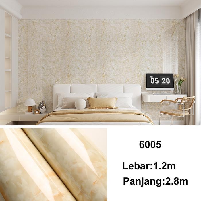 Wallpaper dinding VINYL Marble Roll 2.8 meter × 1.2 meter / Vinyl Marbel Granit / Stiker Lemari Cabi