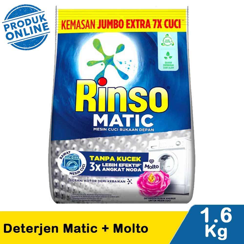 RINSO DETERJEN MATIC+MOLTO  1.8/1.6kg