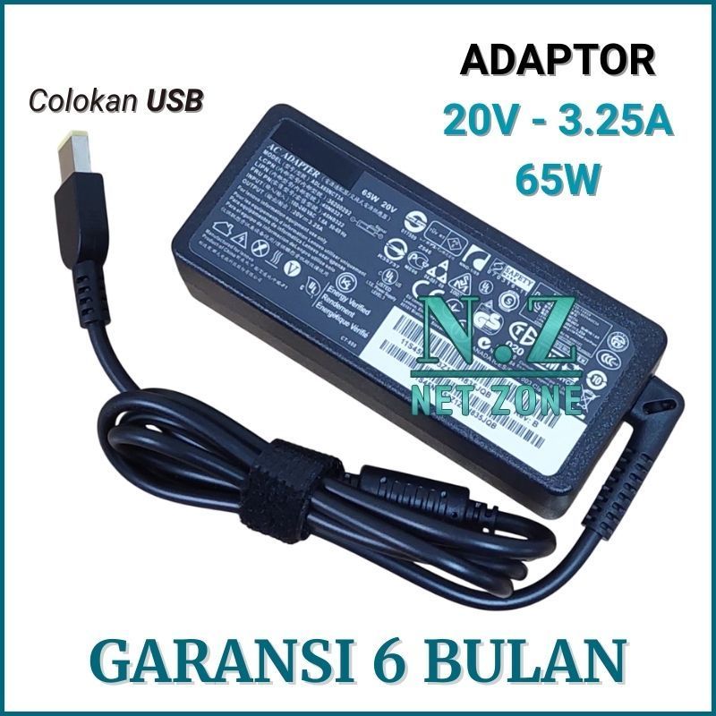 Charger Adaptor Laptop B4400 B4400S V4400 V4400U B4450S B4450 Series USB -NZONE