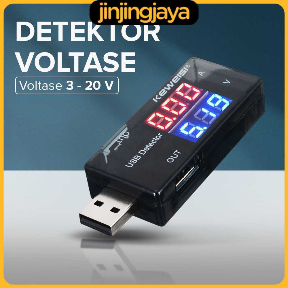 USB Charger Power Current Voltage Tester Detector 3-20V 0-3A - KWS-10VA
